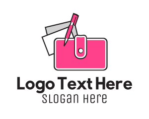 Stationery - Wallet Pen & Paper logo design