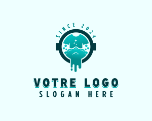 Suds - Tshirt Laundry Cleaning logo design
