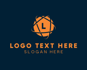 Letter - Globe Foundation Organization logo design