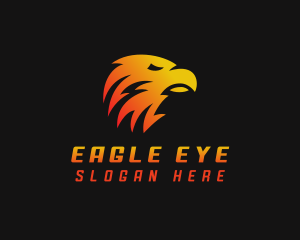 Eagle Bird Animal logo design