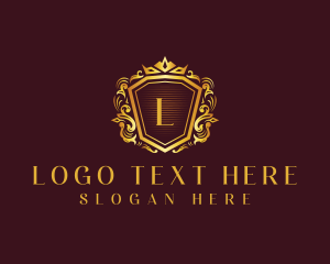 Luxurious - Royal Premium Crest logo design