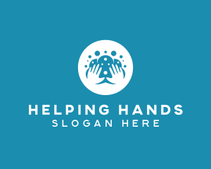 Hands - Hand Wash Disinfectant logo design