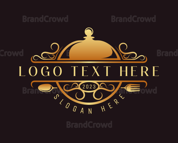 Deluxe Gourmet Restaurant Logo