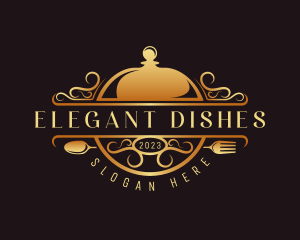 Deluxe Gourmet Restaurant logo design