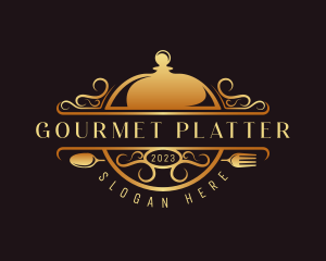 Deluxe Gourmet Restaurant logo design