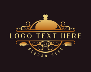 Deluxe Gourmet Restaurant Logo