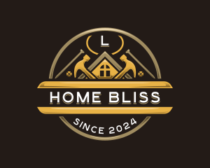 Home Renovation Hammer logo design