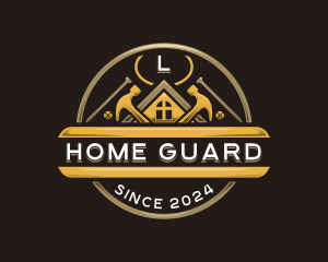 Home Renovation Hammer logo design