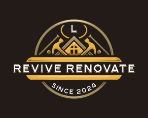 Home Renovation Hammer logo design