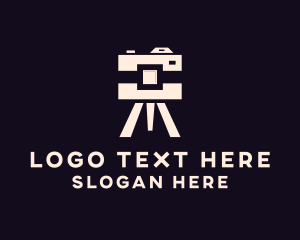 Camera - Camera Tripod Photographer logo design