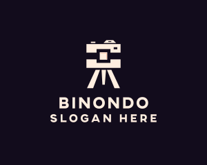 Picture - Camera Tripod Photographer logo design