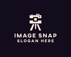 Capture - Camera Tripod Photographer logo design