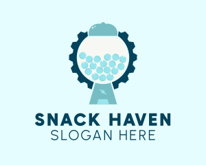 Bubblegum Gear Vending  logo design