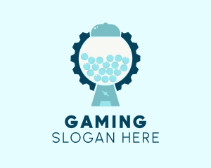 Automated - Bubblegum Gear Vending logo design