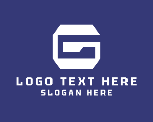 App - Industry Tech Industry Letter G logo design