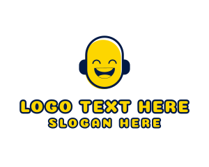 Signage - Toy Robot Headphones logo design