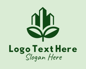 Urban Planner - Sustainable City Building logo design