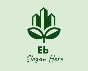 Sustainable City Building Logo