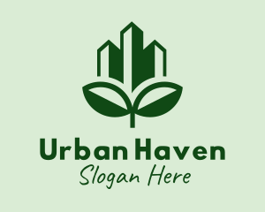 Sustainable City Building logo design