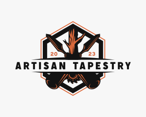 Chisel Woodwork Artisan logo design