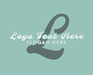 Vlog - Stylish Beauty Brand logo design