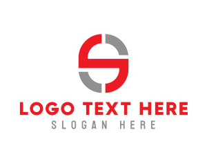 App Store - Tech Symbol Letter S logo design