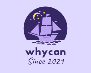 Seaman - Galleon Ocean Night logo design
