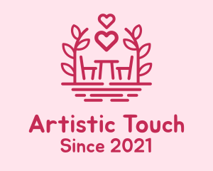 Chair & Table Romantic logo design