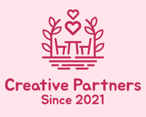 Chair & Table Romantic logo design