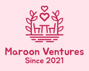 Chair & Table Romantic logo design