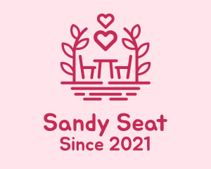 Chair & Table Romantic logo design