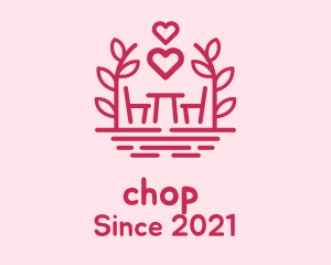 Lunch - Chair & Table Romantic logo design