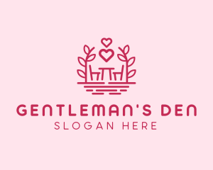 Chair & Table Romantic logo design