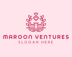 Chair & Table Romantic logo design