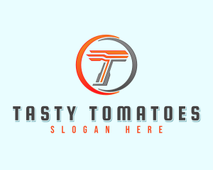 Professional Automotive Letter T logo design