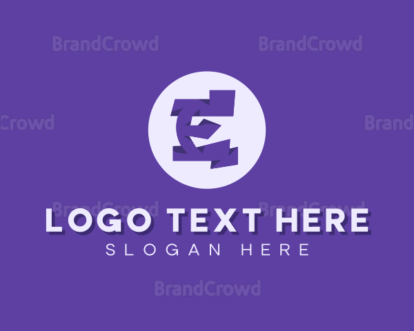 Creative Brand Letter E Logo