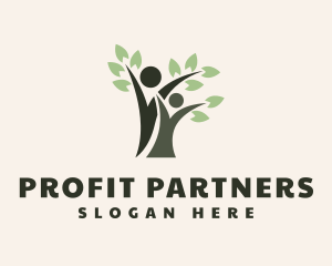 Holistic Wellness People Tree logo design