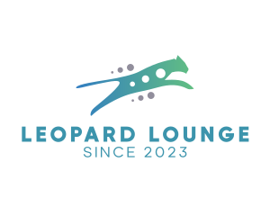 Leopard - Tech Cat Leap Pounce logo design