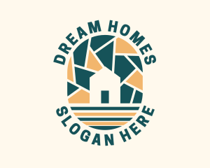 Mosaic Home Realtor logo design