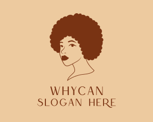 Beauty Afro Woman Logo