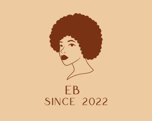 Girl - Beauty Afro Woman logo design