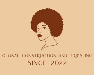 Beautiful - Beauty Afro Woman logo design