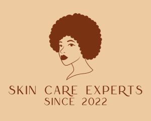 Beauty Afro Woman logo design