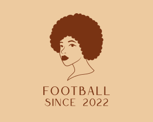 Female - Beauty Afro Woman logo design
