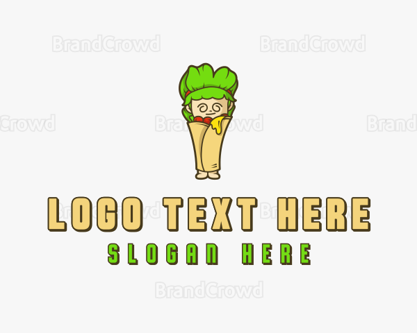 Burrito Restaurant Dining Logo