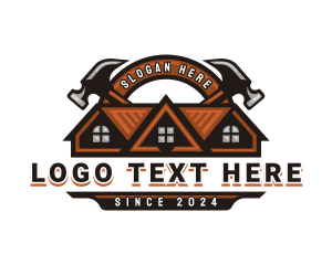 Renovation - Hammer Carpentry Remodel logo design