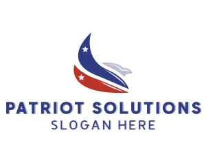 Patriot - Eagle Patriot Wings logo design