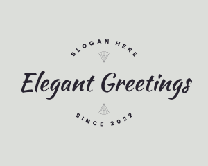 Elegant Cursive Company logo design