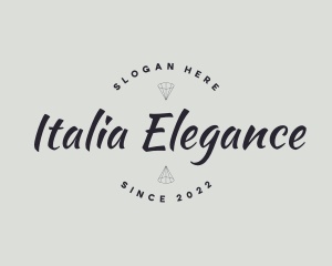 Elegant Cursive Company logo design