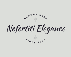 Elegant Cursive Company logo design